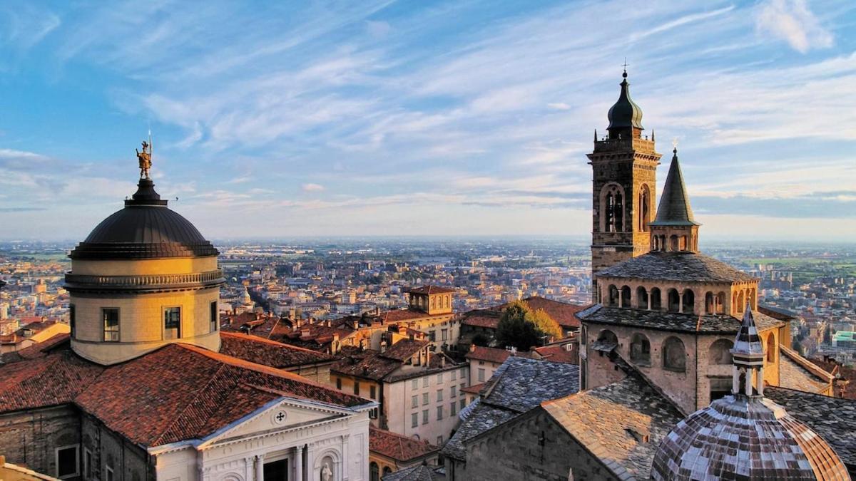 8Min Airport Orio Al Serio - Attico Lusso E Terrazza เซริอาเต ภายนอก รูปภาพ