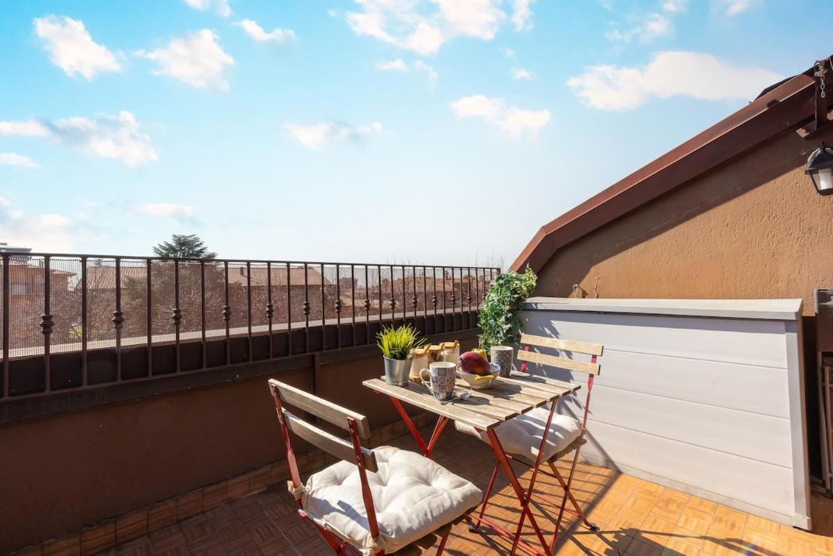 8Min Airport Orio Al Serio - Attico Lusso E Terrazza เซริอาเต ภายนอก รูปภาพ